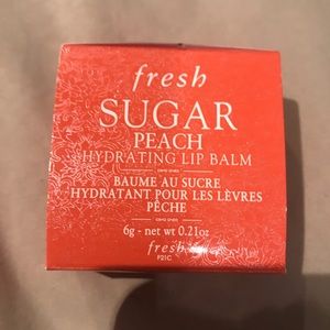 Fresh sugar peach lip balm